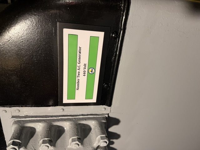 Number Two A.C. Generator 440 Volt