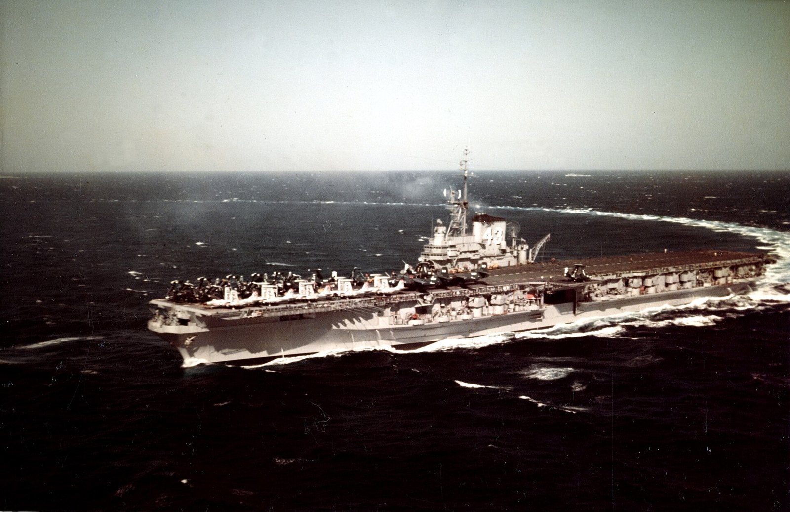 USS Coral Sea (CV-43) — Equipment Manifest & Asbestos Exposure Record — public-domain photograph