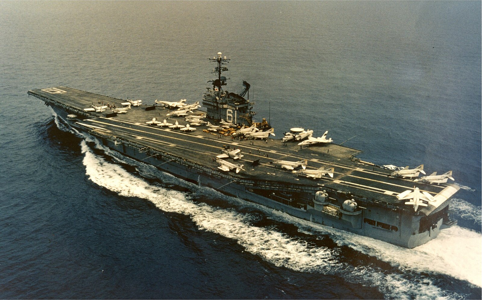 USS Ranger (CV-61) — Equipment Manifest & Asbestos Exposure Record — public-domain photograph